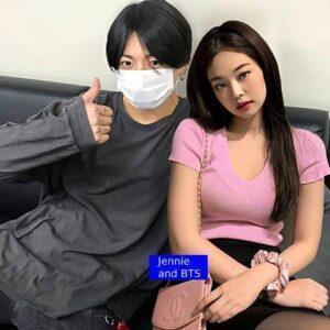 Jennie and BTS
