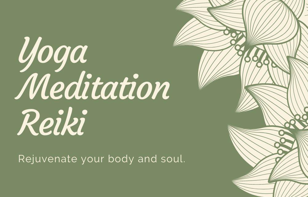 The Transformative Trio of Yoga, Meditation, and Reiki