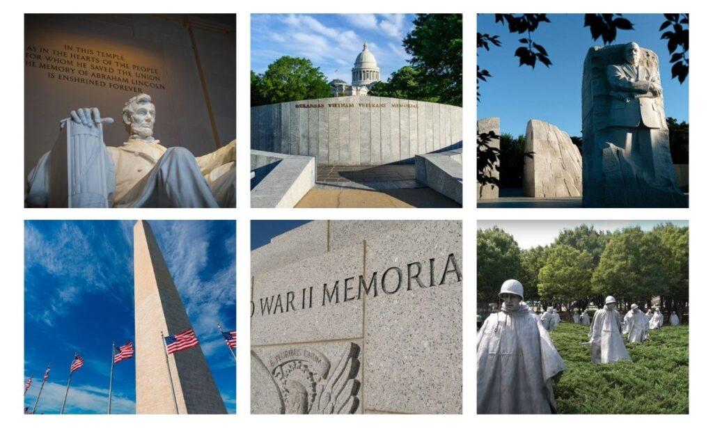 Monuments and Memorials of The National Mall