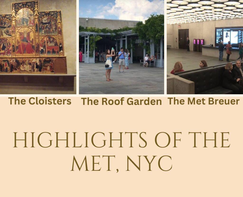 Highlights of the Met, NYC