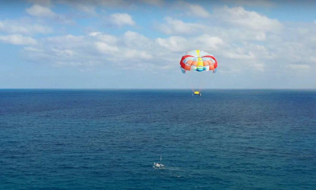 Parasailing in Outer Banks