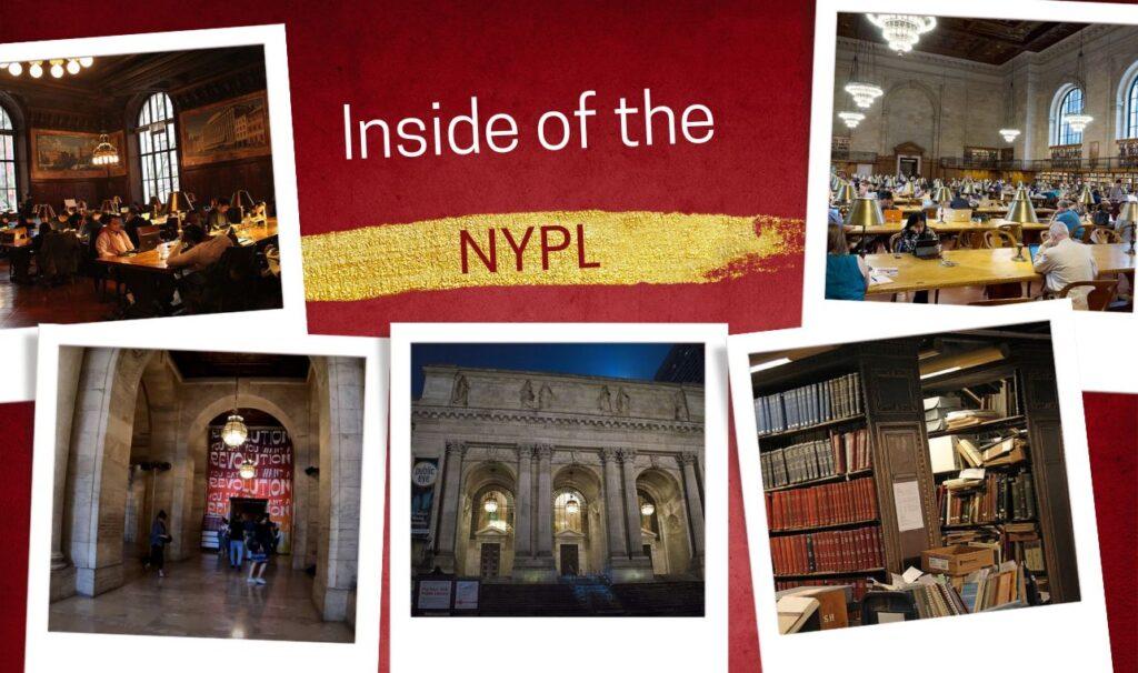 Inside of the NYPL