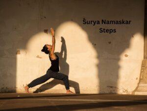 Surya Namaskar Steps